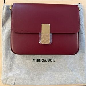 Ateliers Auguste Monceau Gold Edition - Burgundy Box Leather